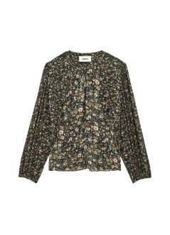 ba&sh blusa mujer top kross - 1h26kros kaki