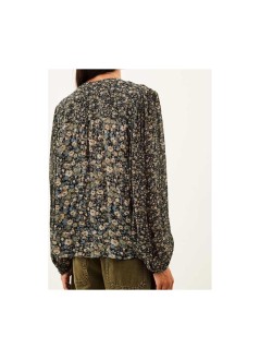 ba&sh blusa mujer top kross - 1h26kros kaki