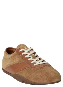 polo ralph lauren sneaker manralph l rvec-sneakers-low top lace - 809p15755001 desert tan