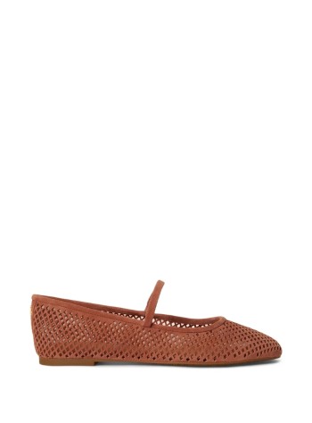 polo ralph lauren bailarina mujer jayna mj-flats-mary jane - 802p12019002 red terracotta