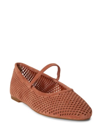 polo ralph lauren bailarina mujer jayna mj-flats-mary jane - 802p12019002 red terracotta 2