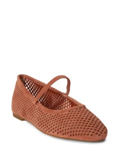 polo ralph lauren bailarina mujer jayna mj-flats-mary jane - 802p12019002 red terracotta
