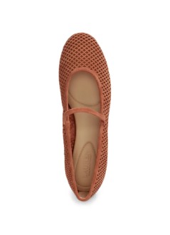 polo ralph lauren bailarina mujer jayna mj-flats-mary jane - 802p12019002 red terracotta