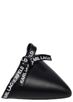 karl lagerfeld bota mujer pandara bow trim ankle boot - kl31341 k00