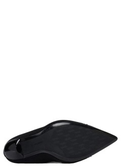 karl lagerfeld bota mujer pandara bow trim ankle boot - kl31341 k00