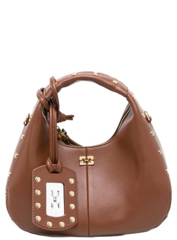 ganni crossbody womanhobo mini studs - c1040032 zxj