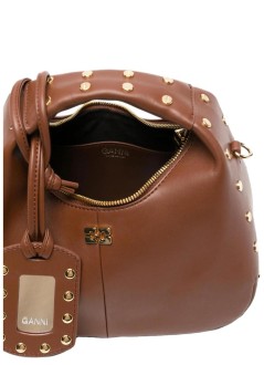 ganni crossbody womanhobo mini studs - c1040032 zxj