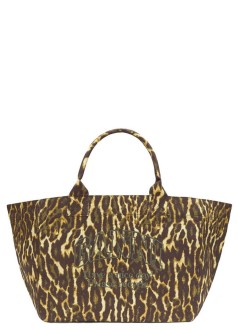 ganni handbag mujer xxl easy shopper printed gradient leo - c2080041 zz6