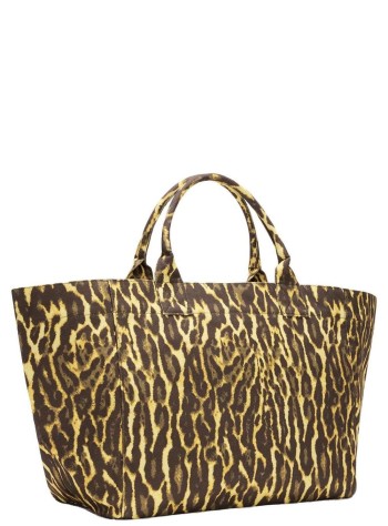 ganni handbag mujer xxl easy shopper printed gradient leo - c2080041 zz6 2