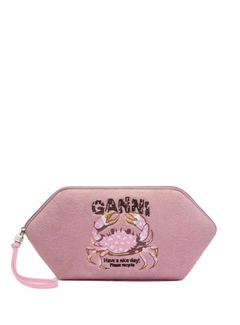 ganni viaje mujer bikini pouch towel - b3010300 12x
