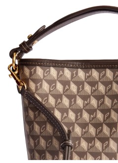anya hindmarch crossbody mujer i am a plastic bag mini bucket in recycled canvas with ebon - 5050925207416 truffle ebony