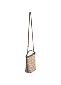 anya hindmarch crossbody mujer i am a plastic bag mini bucket in recycled canvas with ebon - 5050925207416 truffle ebony
