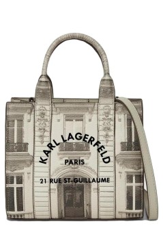 karl lagerfeld crossbody mujer k/rsg maison mn square tote - b2w30282 900