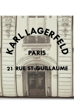 karl lagerfeld crossbody mujer k/rsg maison mn square tote - b2w30282 900