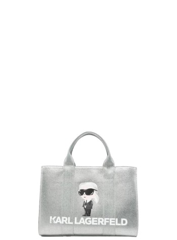 karl lagerfeld crossbody mujer ikon karl met square tote - b4w50061 290