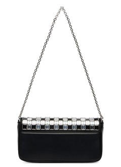karl lagerfeld crossbody mujer k/signature shb check beads - b3w30029 q99