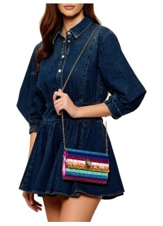 kurt geiger clutch mujer party easgle cluth - 512769999 69