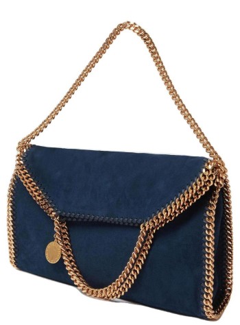 stella mccartney handbag mujer falabella 3-chain bag alter suede - 234387wp0543 4000 2