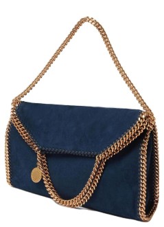 stella mccartney handbag mujer falabella 3-chain bag alter suede - 234387wp0543 4000