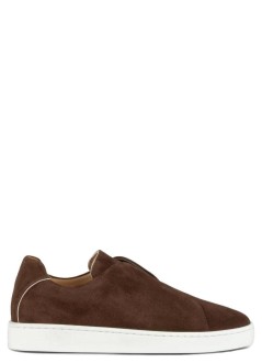 aurélien sneaker hombre aur3 sneaker suede - 50241305010000 chocolate