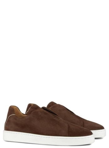 aurélien sneaker hombre aur3 sneaker suede - 50241305010000 chocolate 2