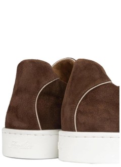 aurélien sneaker hombre aur3 sneaker suede - 50241305010000 chocolate