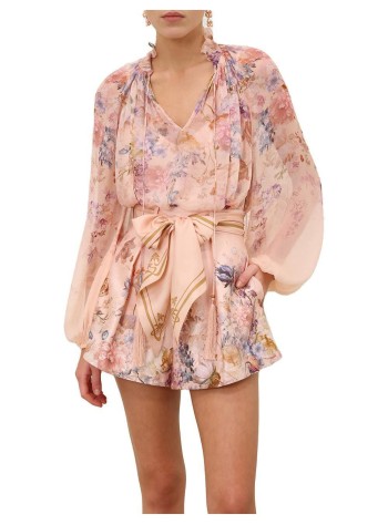 zimmermann blusa mujer valiant billow blouse - 0991tf261 pefl 2