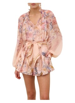 zimmermann blusa mujer valiant billow blouse - 0991tf261 pefl