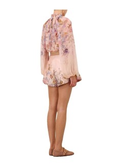zimmermann pantalon corto mujer valiant tuck short - 4257af261 pefl