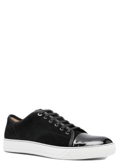 lanvin sneaker manbasket basse veaus velours - fmskdbb1vbalp15 10