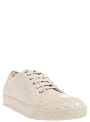 lanvin sneaker manbasket basse veaus velours - fmskdbb1vbalp15 07 2