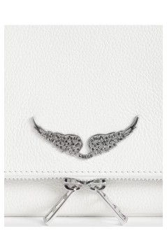 zadig & voltaire crossbody mujer rock grained leather - lwba00001 115