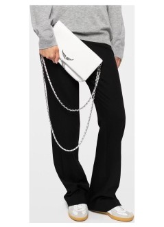 zadig & voltaire crossbody mujer rock grained leather - lwba00001 115