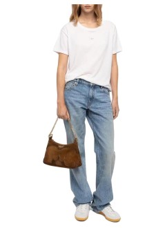 zadig & voltaire crossbody mujer jim nano western used - lwba04494 201