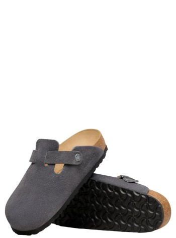 birkenstock clog manboston leve - 1031678 charcoal 2