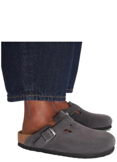 birkenstock clog manboston leve - 1031678 charcoal
