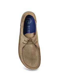 birkenstock casual manutti lace leve - 1034384 gray taupe