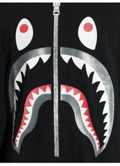 bape camiseta hombre glitter shark tee m - 001tem301029m black