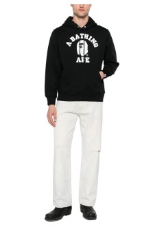 bape sudadera hombre college pullover hoodie m - 001ppm301003m black