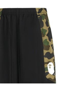 bape pantalon hombre 1st camo relaxed fit track pants m - 001ptm301310m green