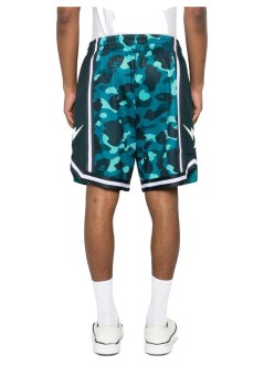 bape pantalon corto hombre color camo mesh relaxed fit shorts m - 001spm301307m green