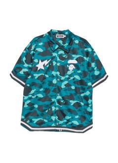 bape camiseria hombre color camo warm up ss shirt m - 001srm301314m green