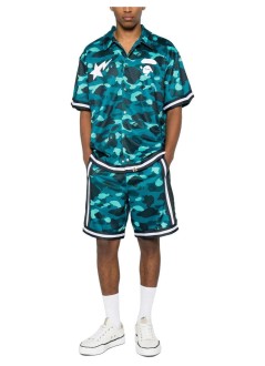 bape camiseria hombre color camo warm up ss shirt m - 001srm301314m green