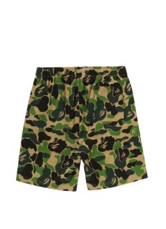 bape pantalon corto hombre abc camo shark sweat shorts m - 001spm301004m green