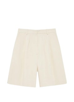 anine bing pantalon corto mujer bryson short - a0312365crm01 cream