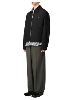 ami outerwear manami de coeur zipped jacket - hjk928pa0028 001