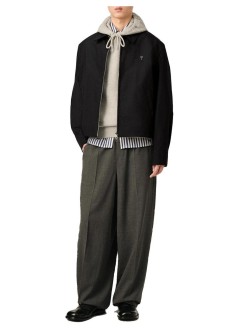 ami outerwear manami de coeur zipped jacket - hjk928pa0028 001