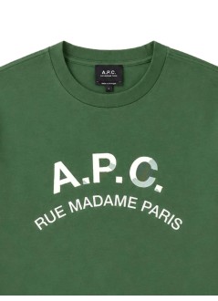 a.p.c. t-shirt mant-shirt apc vintage - cohbuh26594 kaf