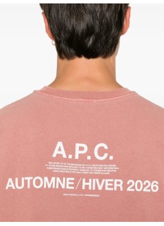 a.p.c. camiseta hombre t-shirt apc automne26 - cohbsm26470 fag