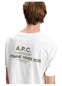 a.p.c. t-shirt mant-shirt apc automne26 - cohbsm26470 aac